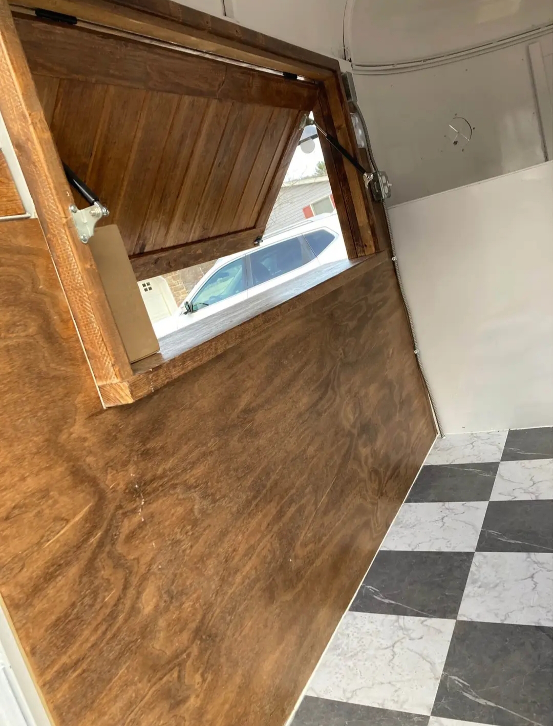 2000 Ponderosa 2 Horse Trailer – Fully Customized Mobile Coffee Trailer - Image 5