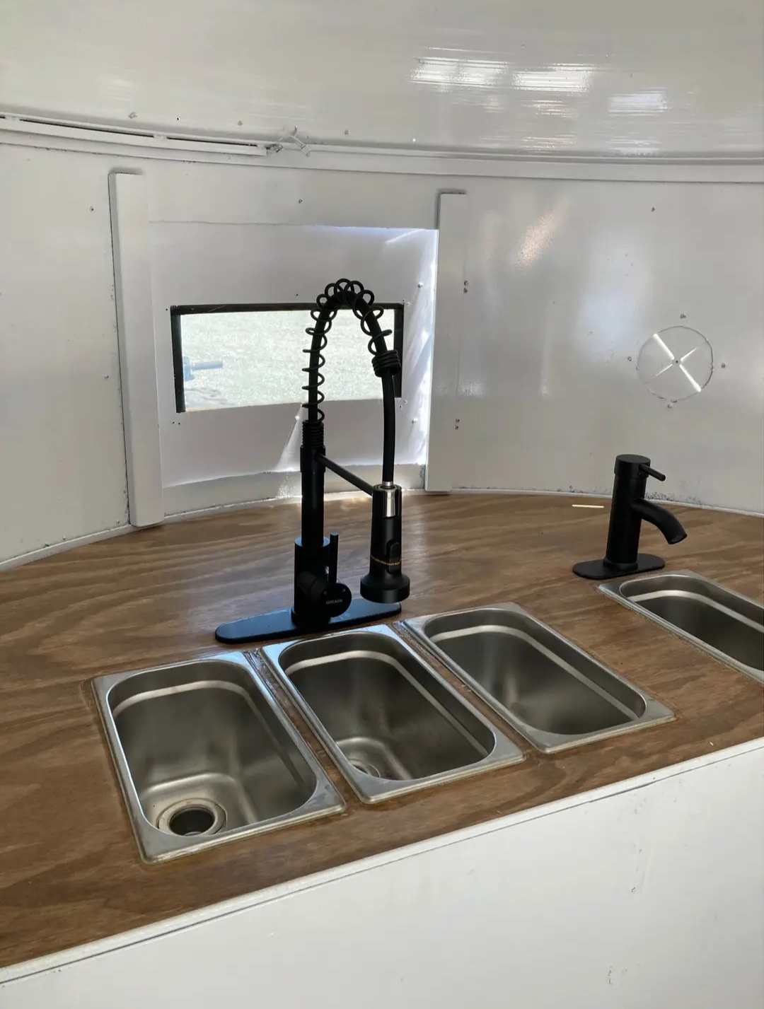 2000 Ponderosa 2 Horse Trailer – Fully Customized Mobile Coffee Trailer - Image 4